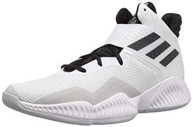 New Adidas Explosive Bounce 2018 Basketball Shoe Men's 14 White/Black