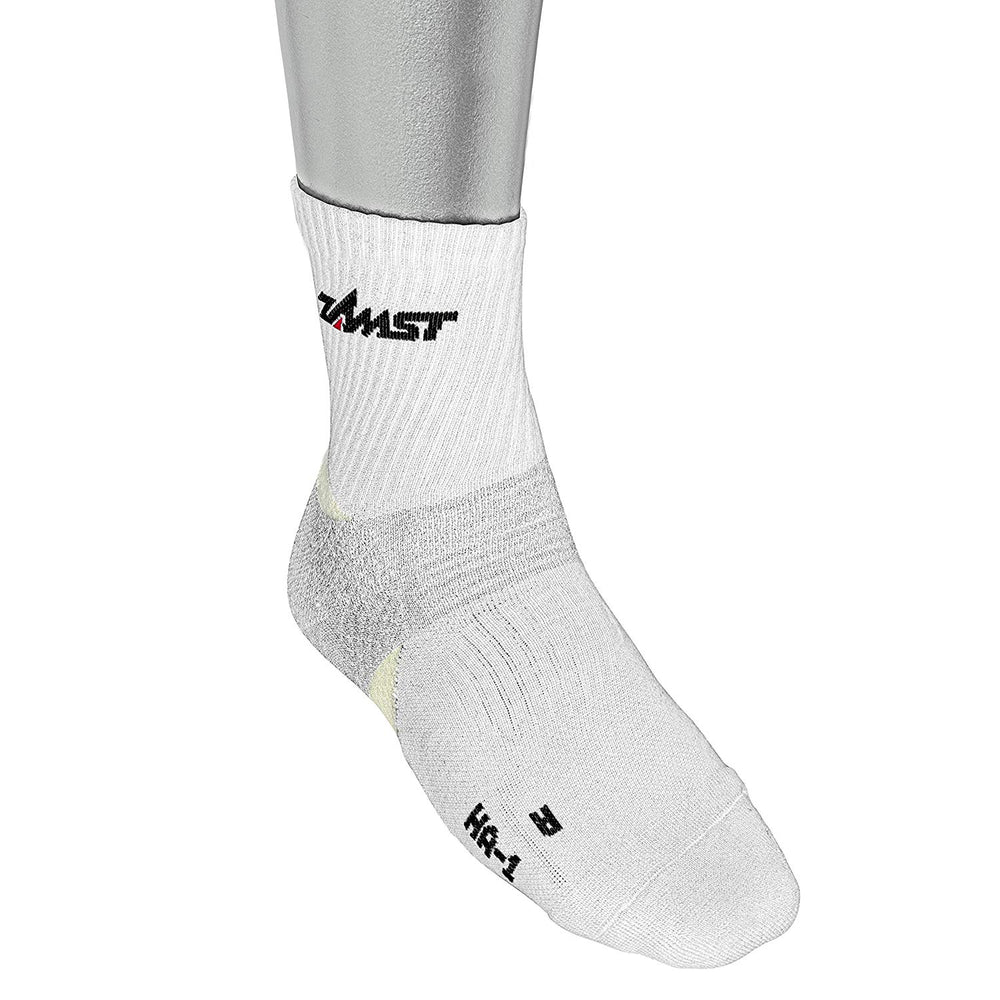 New Zamst HA-1 Short Socks White Large V-Tech's ventilated