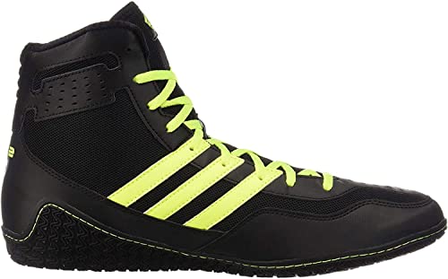New Adidas Men's Mat Wrestling Shoes Mens Size 14 Black/Yellow/Red