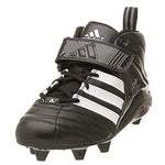 New Adidas Grid Iron 3/4 Detachable Football Cleat Black/White Men 9.5