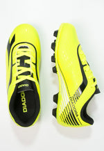 New Diadora Men's 11.5 7fifty Mg14  Soccer Molded Cleats Black/Yellow