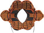 New Other Schutt Sports XV HD Varsity Football Shoulder Pad Gray/Black/Orange LG