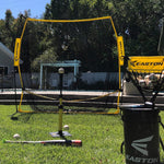 New Easton XL Baseball and Softball Pitching and Batting Catch Net Yellow/Black