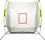 New Easton XL Baseball and Softball Pitching and Batting Catch Net Yellow/Black