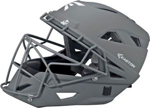 New Other Easton Prowess Charcoal/Charcoal Adult Small Catchers Helmet Fastpitch