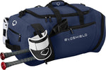 New EvoShield Duffle Bag Series Navy/White Holds 2 Bats