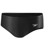 New Speedo Men's Swimsuit Brief Powerflex Eco Solid Adult Size 34 Black
