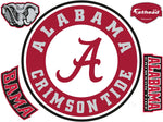 New Fathead NCAA Alabama Crimson Tide Alabama Crimson Tide