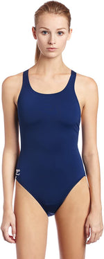 New Speedo Women's Swimsuit One Piece Endurance+ Super Pro Solid A Size 44 Navy
