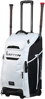 New Easton Catcher's Bat and Equipment Wheeled Bag Jen Schro Black/White 2021