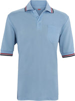 New Adams USA Short Sleeve Baseball/Softball Umpire Shirt Men XXL Powder Blue