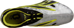 New Reebok Men's Anthem Sprint II Track Shoe Unisex Men 9 Silver/Black/Yellow