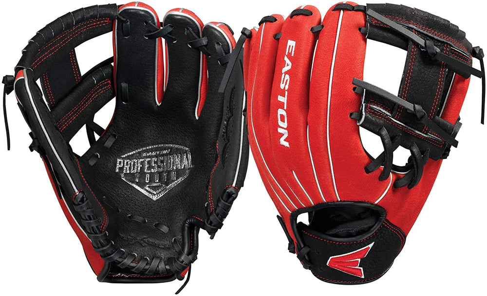 New  PROFESSIONAL YOUTH Baseball Glove Series 2021 Youth 10 RHT Red/Black