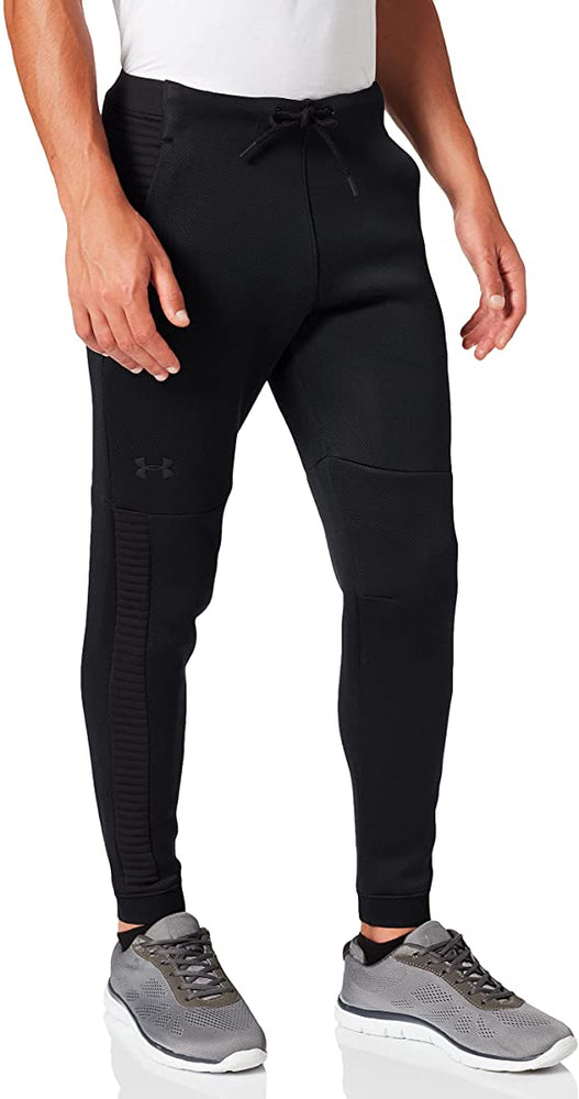 New Under Armour Men's Move Airgap Pants Black Medium Drawstring Closure