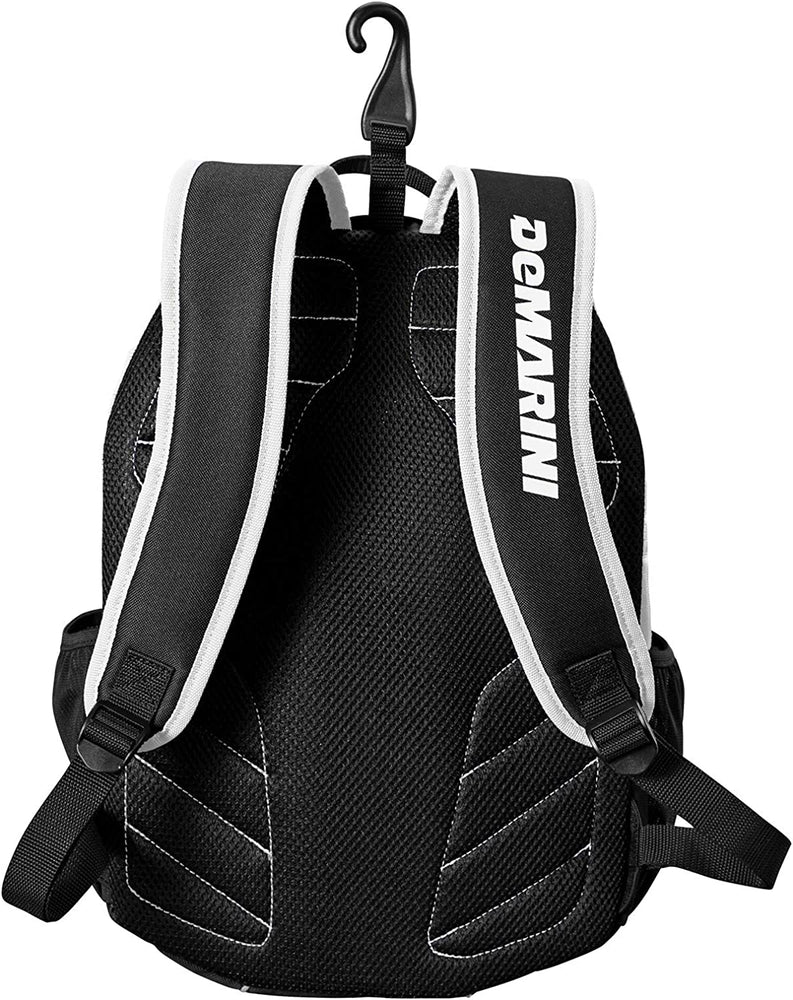 New DeMarini Voodoo Junior Baseball Backpack White/Black