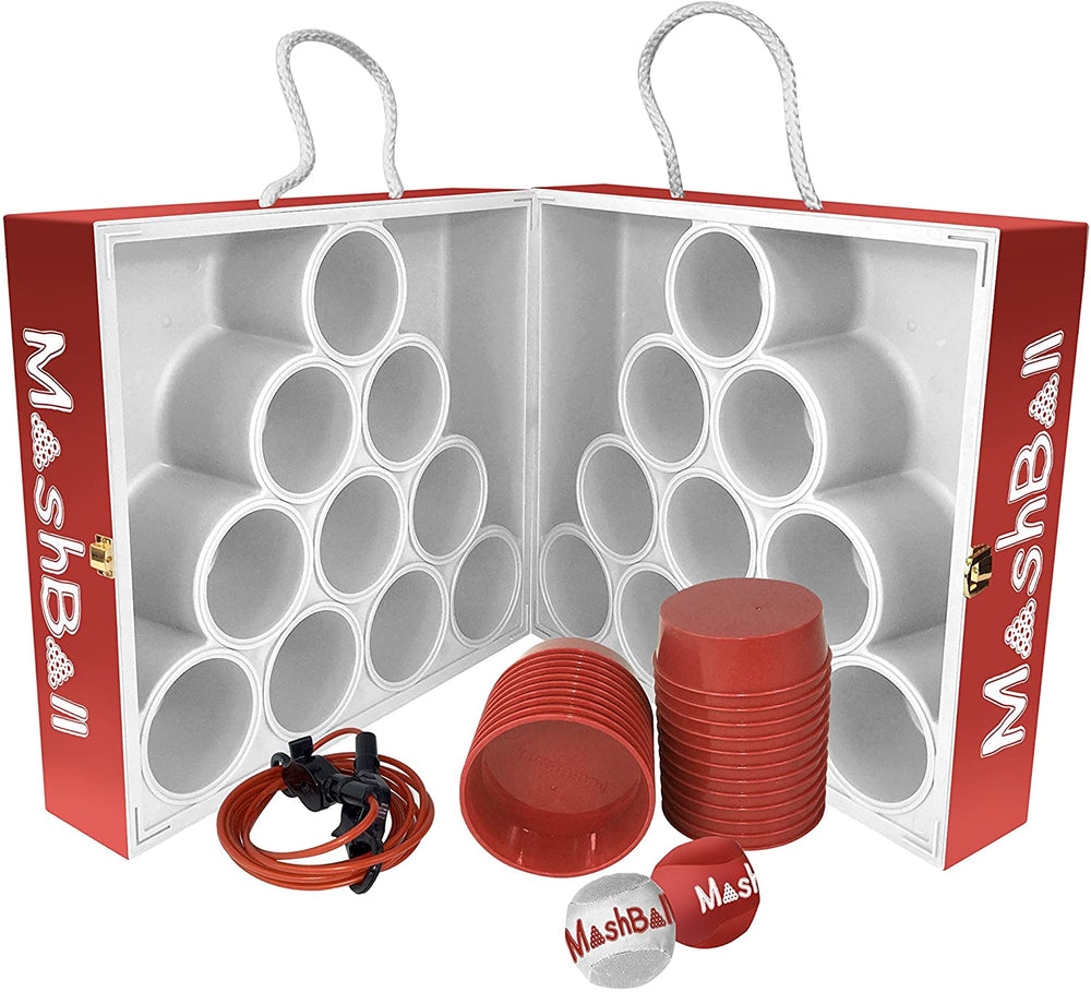 New Wild Sports MashBall Floating Toss Game W/2 Balls, 22 Plugs/Measuring Cord