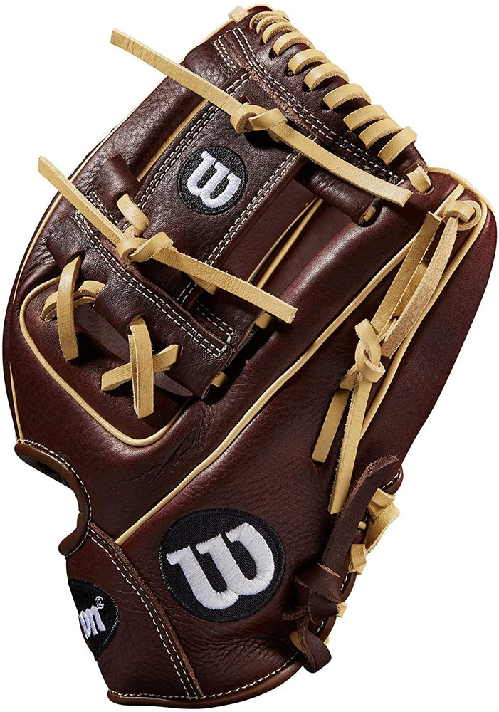 New Wilson A1000 A10001786 11.5" Baseball Infield Glove Brown RHT