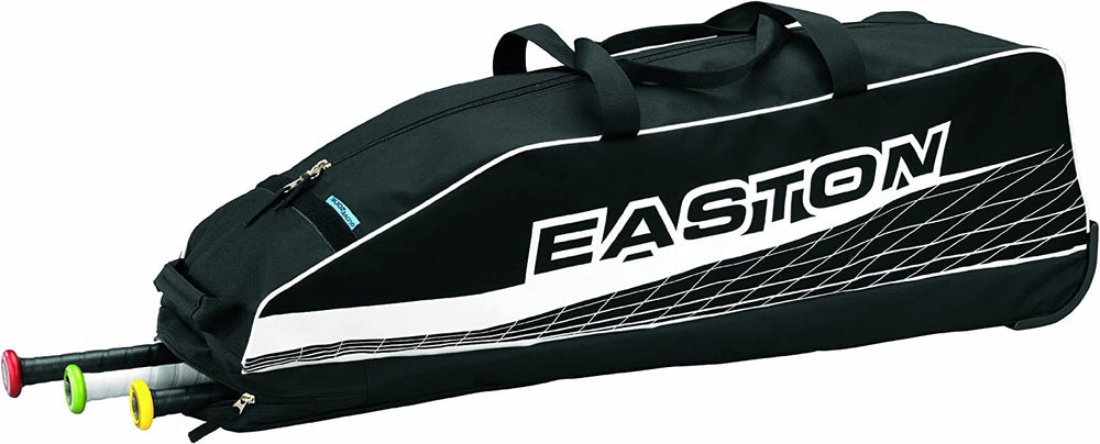 New Easton Typhoon Wheeled Bag 36" L x 9" W x 11" H Black/White