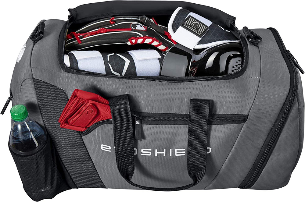 New EvoShield Duffle Bag Series Gray/White