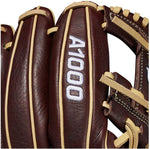 New Wilson A1000 A10001786 11.5" Baseball Infield Glove Brown RHT