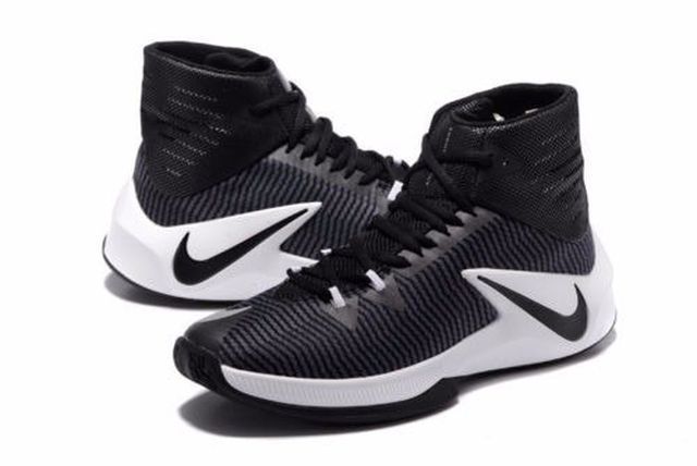 New Nike Zoom Clear Out TB Adult Basketball Shoes Black/White Men 12.5