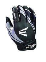 New Easton Women's Turboslot III Fastpitch Batting Gloves Black/White Small