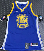 New Nike Men's Golden State Warrior Curry Swingman Jersey Blu/Yllw/Wht XX-Large