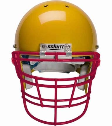 New Schutt Sports RJOP Sports Super Pro Football Helmet Facemask Scarlet Adult