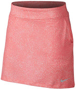 New Nike L Women's Dry Knit Print 16.5" Skort Pink/White
