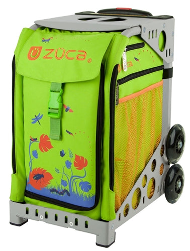 New Zuca removable Backyard Bugs insert Sport Bag (Bag Only) Green/Blue