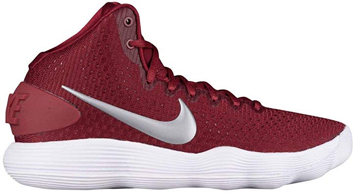 New Nike WMNS Hyperdunk 2017 Mid TB Team Red/White Womens 7 Basketball Shoes