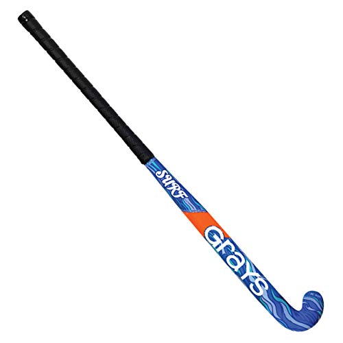 New Grays Surf 500 Junior Field Hockey Stick 30 Inch White/Blue/Orange