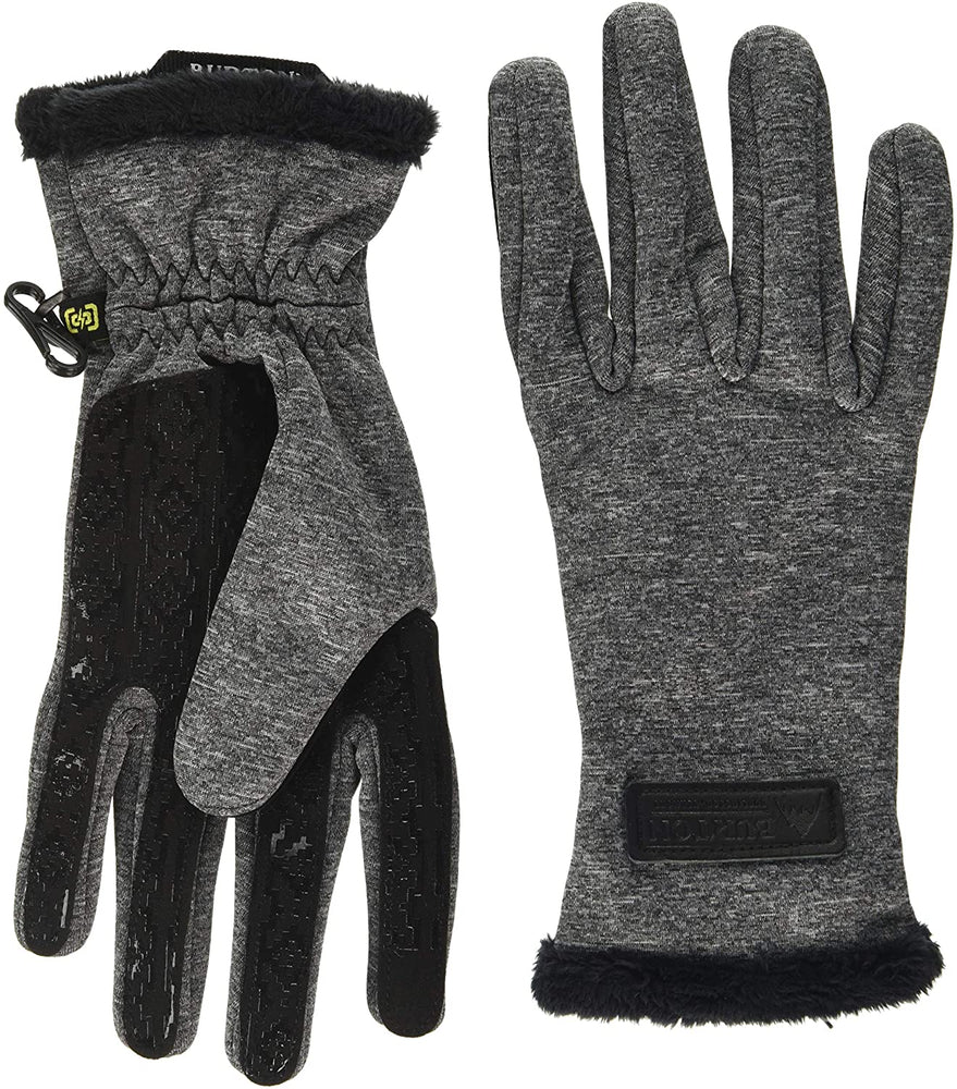 New Burton Women's Sapphire Gloves Touchscreen Winter Gloves Large Gray/Navy