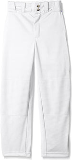 New Wilson Youth Classic Relaxed Fit Piped Baseball Pant Lrg White/Red Piping