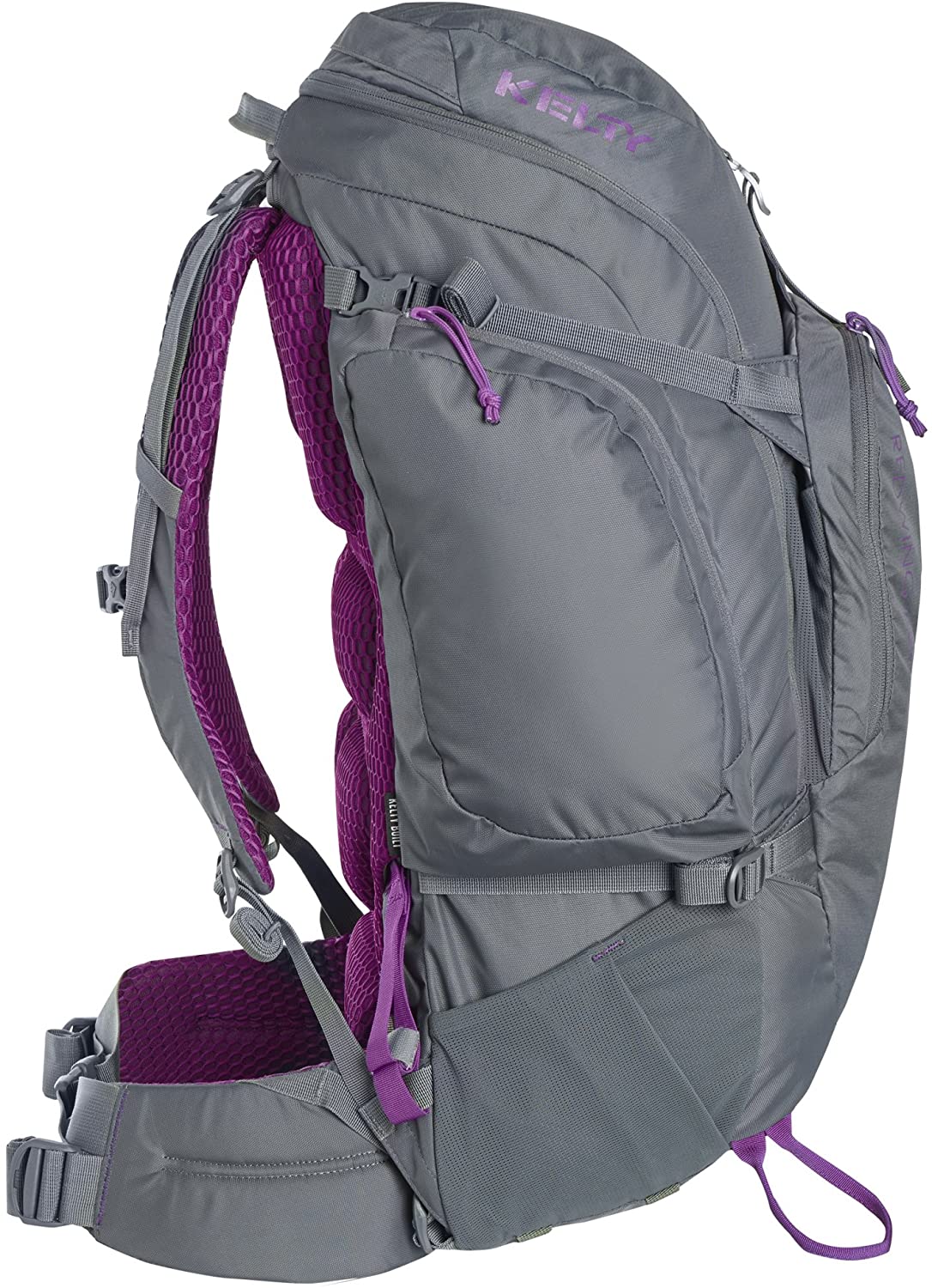 New Kelty Women's Redwing 50L Internal Frame Pack Gray/Purple – PremierSports