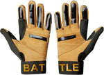 New WORKMAN3 Youth Batting Gloves Small Black/Brown