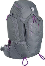 New Kelty Women's Redwing 50L Internal Frame Pack Gray/Purple