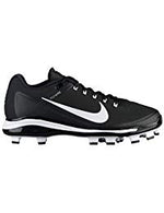 New Nike Men's Clipper 17 MCS Baseball Cleats US 12 Black/White