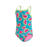 New Dolfin Girl's Uglies One Piece Swimsuit Size 10 Sweet Slice