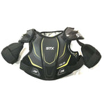 New STX STALLION 200 Shoulder Pad Black/Yellow Youth Medium
