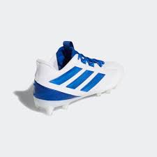 New Adidas Freak Carbon Low Size Mens 9.5 Football Molded Cleats White/Royal