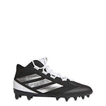 New Adidas Freak Carbon Mid Sz Mn 11 Football Molded Cleat Black/White/Silver