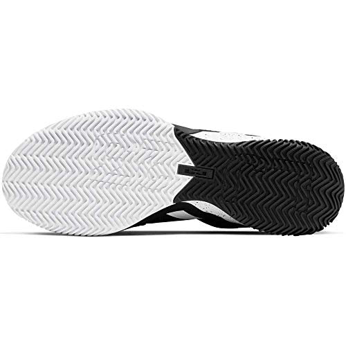 New Nike Lebron James Soldier XIII SFG TB Basketball Shoes Men 7.5 Black/White
