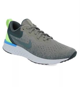 New Nike Men's Odyssey React Running Shoe Men's 9 Gray/Green A09819 009