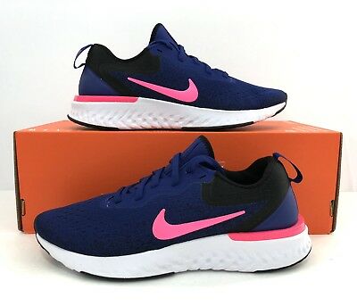 New Nike Women's Odyssey React Running Shoe Women's 8.5 Blue/Pink/Black