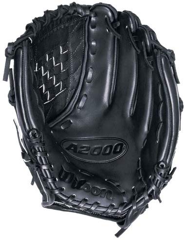 New Wilson A2000 Pitcher A2000 ASO-B RHT 12" Baseball Glove Black RHT
