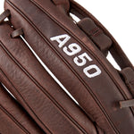 New 2018 Wilson A950 WTA09RS18DB13 13" RHT Slowpitch Softball Glove Brown RIGHTY