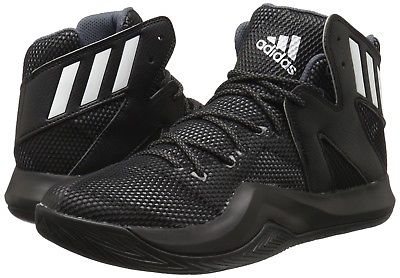 New Adidas Crazy Bounce Size Mens Basketball Shoe Blk/Wht
