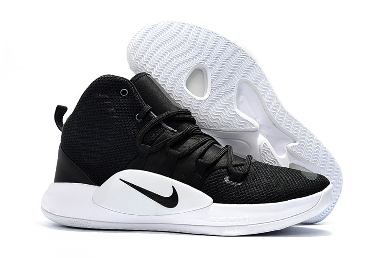 New Nike Hyperdunk X TB Black/White Men 10/Women 11.5 Basketball Shoes AR0467