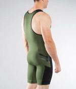 New Virus Singlet Men's Bio Ceramic Elevated V2 AU12 Medium Olive/Black